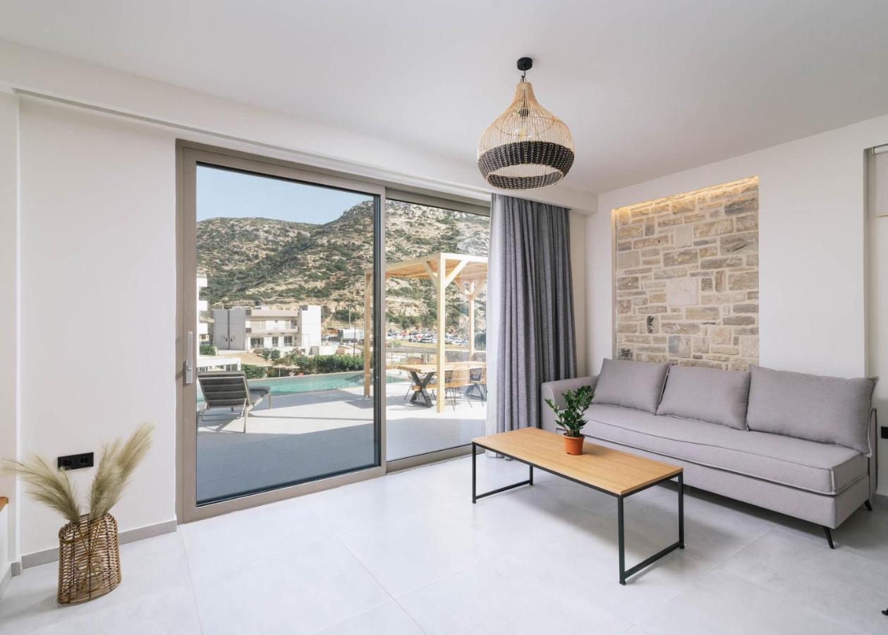 Luxury Villas Ammos In Style Matala Eksteriør billede