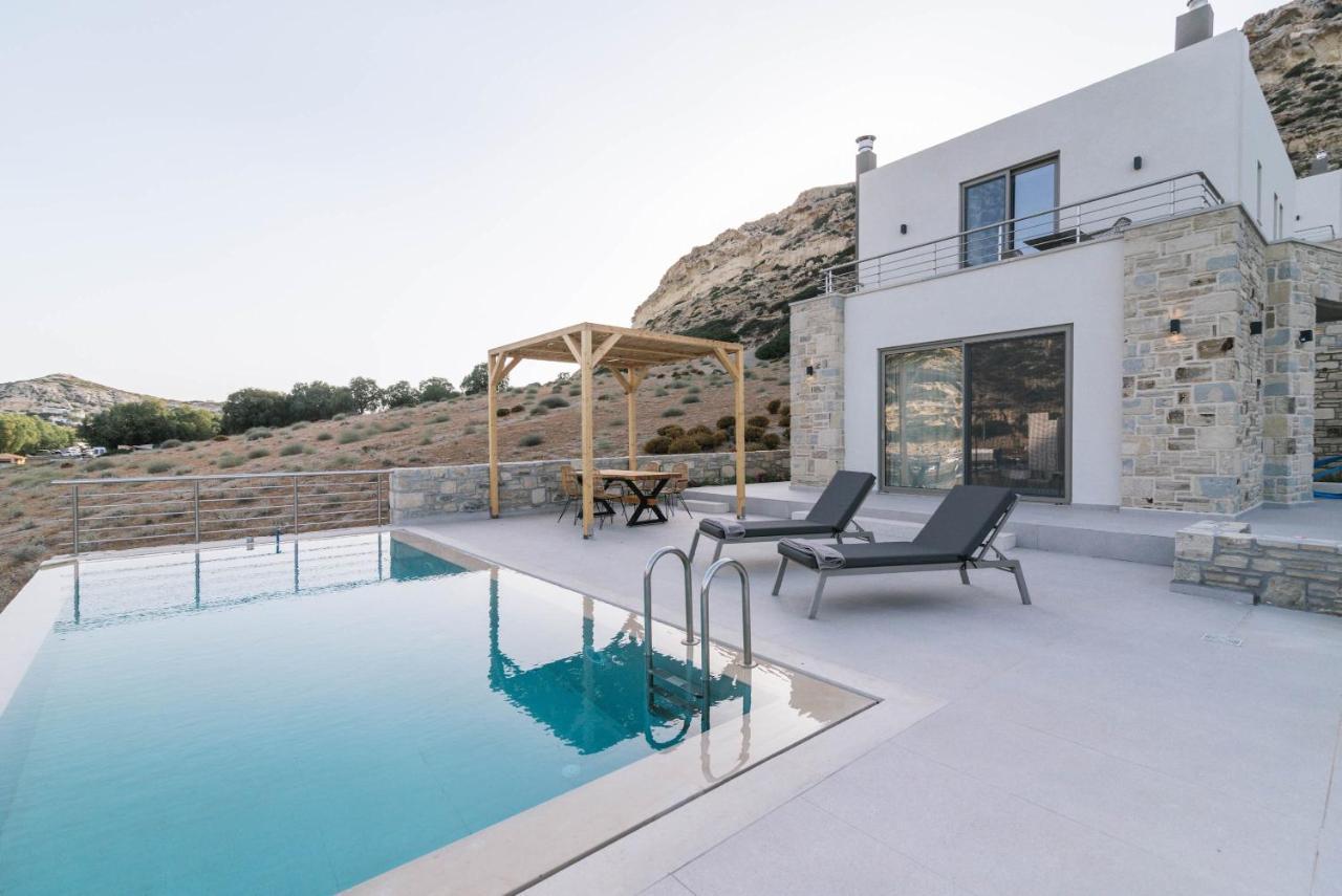 Luxury Villas Ammos In Style Matala Eksteriør billede