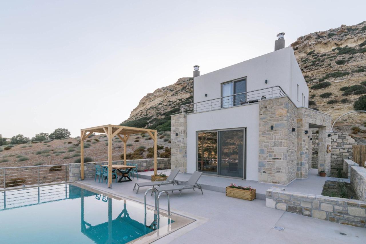 Luxury Villas Ammos In Style Matala Eksteriør billede