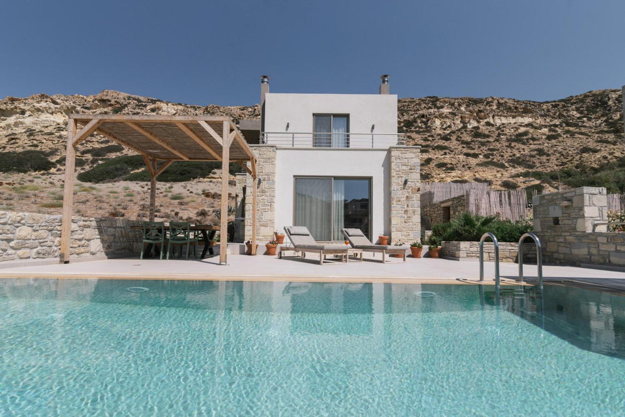 Luxury Villas Ammos In Style Matala Eksteriør billede