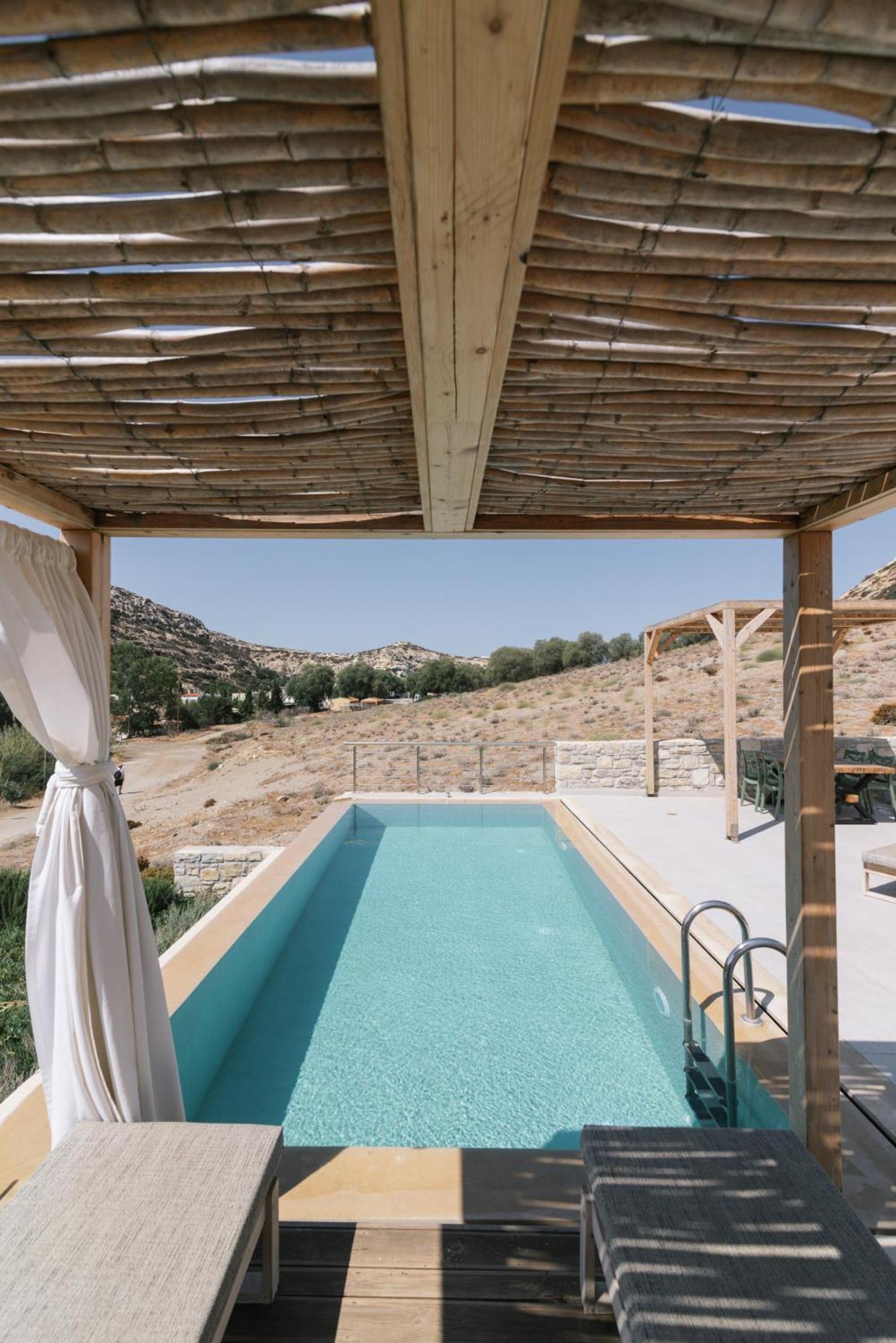 Luxury Villas Ammos In Style Matala Eksteriør billede