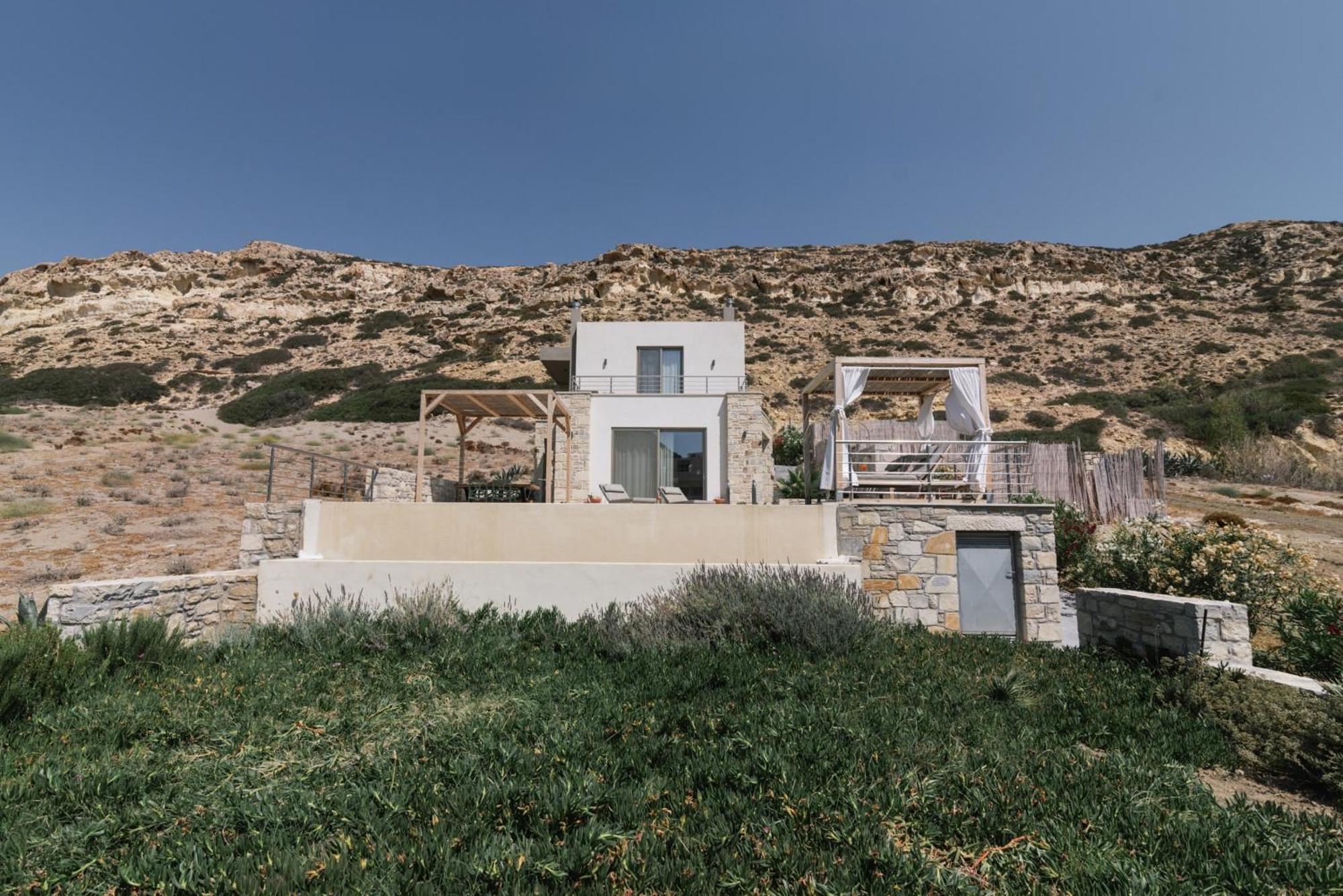 Luxury Villas Ammos In Style Matala Eksteriør billede